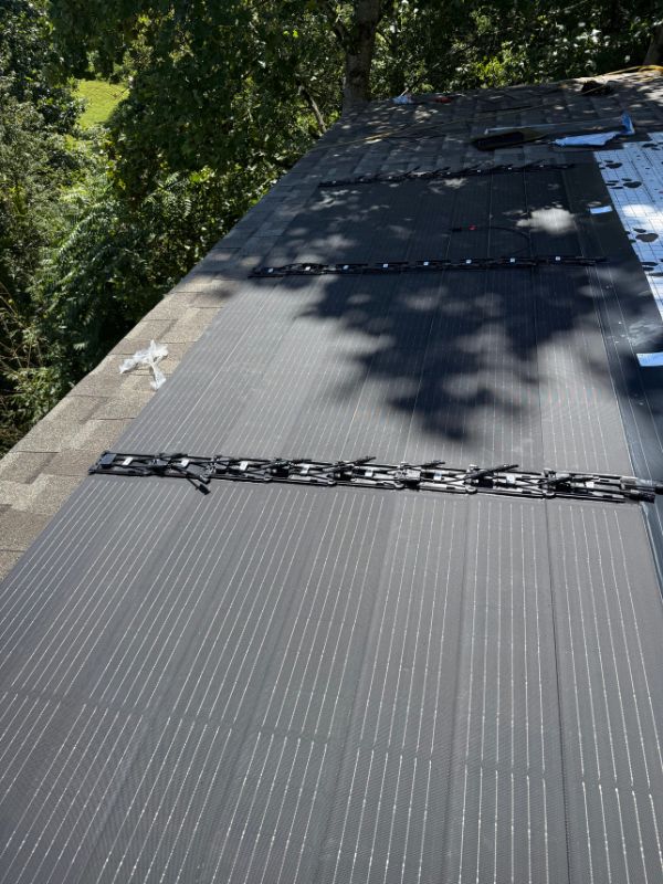 Solar Roof Installation